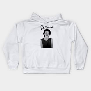 Winona Ryder Kids Hoodie